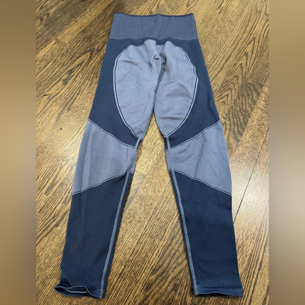Third Love • Women’s Leggings Pants Blue High Rise Stretch Compression Run (M) - Picture 4 of 7